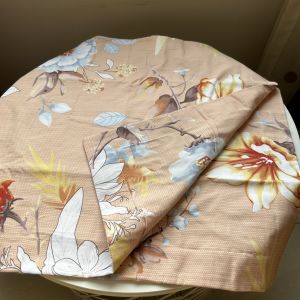 Áo Chăn Gối Cotton Nguyên Chất Dày Dặn Ấm Áp Thiết Kế Viền Rộng Kiểu Dáng Gấp Gọn Bộ Đôi Chất Liệu Cotton