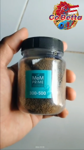 Fish Food Pelet MeM 300–500 100g Professional Grow-Out Nutrition | 60% High Protein Intensive Aquaculture Formula | DHA EPA n-3 HUFA Enriched Performance Feed | Ideal Live Food Replacementrowth Support | Immune Booster Nutrition for Juvenile to Adult Fish