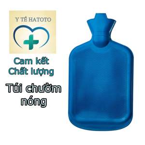 Túi chườm nóng lạnh y tế VGlove túi chườm nóng cao su (1 cái) màu ngẫu nhiên