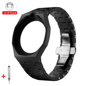 Luxury Ceramic Band For Swatch x AP Royal POP Modification Kit Biomaterials Watch Case Strap Pocket Changer To Wristwatch Cover