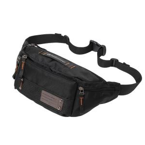 Volunteer | Fashionable Oxford Cloth Crossbody Bag Lightweight Mobile Phone Bag Mens Waist Bag Casual Style Single Shoulder Bag For Youth