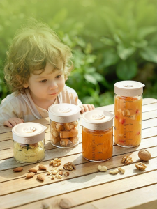 Ankou | BPA-Free Glass Feeding Storage Bottle Heat-Resistant