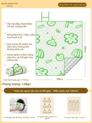 The Primitive | Thảm Dã Ngoại Cắm Trại Chống Thấm Nước Đa Năng