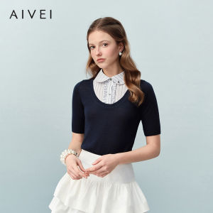 AIVEI | Layered Design British College Style Knitwear