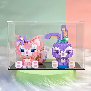 Mini Cute Building Blocks DIY Mini Block Dis ney Character Model Building Blocks Nano Block Creative Leisure Toy Training Skill 迷你可爱积木