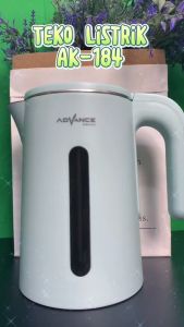 Advance AK-184 Teko Listrik Ketel 1.8 Liter SUS304 LED Indicator Pemanasan Cepat Electric Kettle