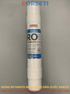 Màng RO Membrane 100GPD KAROFI Nhập Khẩu Hàn Quốc (Nếu Khách Chuyển Đổi Từ Màng RO50 Thì Cần Thêm 2 Cút Góc + 1 Van 1 Chiều Góc)