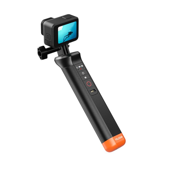 TELESIN Bluetooth Floating Hand Grip Monopod for GoPro Hero 13 12