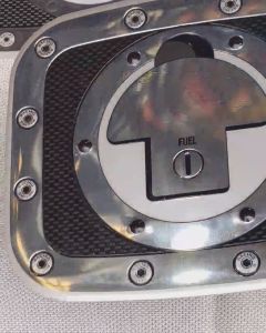 Stiker Emblem Timbul Tutup Tangki Mobil Universal