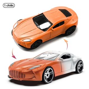 Xe Mô Hình Hợp Kim Đổi Màu Theo Nhiệt Độ Và Nước Tỷ Lệ 1:60 Kéo Lùi Bền Chống Va Đập Dành Cho Bé Trai Quà Tặng Trẻ Em
