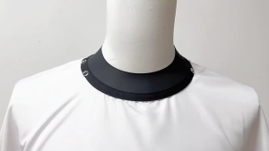 Hairdressing silicone collar scarf perm and dye barber shop anti-static adult home salon hair cuttin