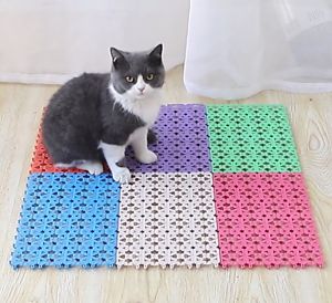 Anti-Slip Pet Cage Mat Cat Mat Foot Resting Pads PVC Floor Mat / Mat Sangkar Kucing Tikar Sangkar