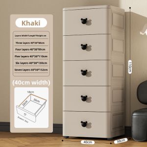 YOUYIDIAN | Multi-Drawer Storage Cabinet for Bedroom and Living Room