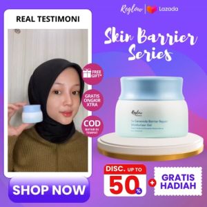 REGLOW 7x Ceramide Skin Barrier Moisturizer Gel Pelembab Wajah Krim Siang Malam