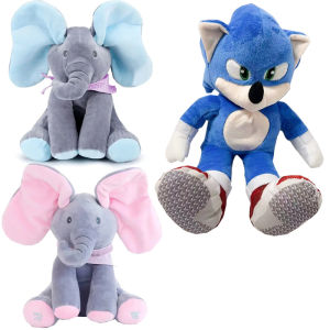 ของเล่นช้างเคลื่อนไหวได้ ตุ๊กตาช้างร้องเพลงได้ หูขยับได้ ของเล่นตุ๊กตาช้างไฟฟ้า ของเล่นตุ๊กตาช้างน่ารักสำหรับเด็ก ของขวัญสำหรับเด็ก