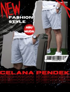 CELANA HARIAN DISTRO PENDEK KOLOR SANTAI PRIA WANITA DEWASA JUMBO POLOS SIZE M SAMPAI 3XL BAHAN BABY TERRY CLANA SPORT