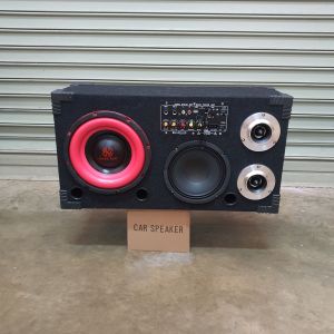 ชุดลำโพงสำเร็จรูป แบบ 3 ทาง ดอกซับ 8 นิ้ว/กลาง 6.5 นิ้ว/แหลม 4 นิ้ว  สามารถเชื่อมต่อ Bluetooth/ USB/ AUX ใช้ได้ทั้งไฟ 12/24/และไฟบ้าน