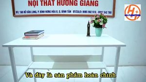BÀN LÀM VIỆC  KỆ LỬNG   BKL01T ngang 120 x 60 x cao 75cm _NT Ánh Dương