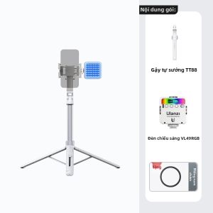 Ulanzi | Chân Đứng Tự Sướng Có Đèn Hỗ Trợ Cho Apple Và Android Di Động