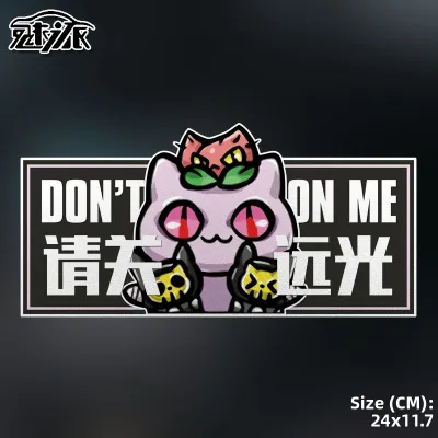 Stay Back New Driver Car Sticker