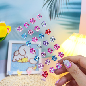 Shiny 3D Crystal Stickers decorative stickers