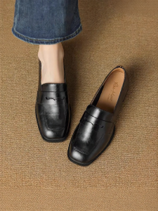 Reemoor | Comfort Commute Casual Loafers Coarse Heel Elevation