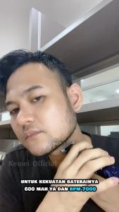 Alat Cukur Rambut Elektrik Charger Full Set Kemei KM 5021 Hair Clipper Rechargeable Pencukur Trimmer Professional Cukuran Jenggot Groomer