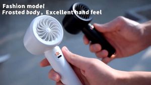 N68 Portable 0-100 Level Speed Adjustment handheld desktop Rechargeable Mini turbo Fan