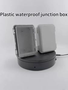 IP67 Waterproof Plastic Enclosure With Hasp Electrical Junction Box Outdoor Sealed Switch Power Case Distribution Boxes