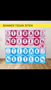 Bunting Flag TEDAK SITEN / Banner Tedak Siten