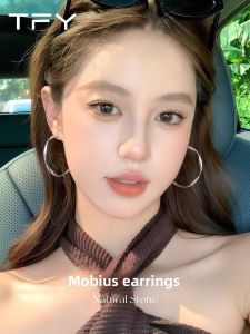 TFY | Big Circle Earrings High End Simple Design
