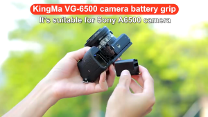 [KingMa] VG-6500 Premium Camera Battery Grip for Sony Mirrorless Alpha Camera A6500