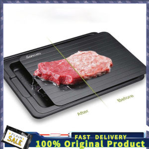 Fast Defrosting Tray with Cleaner Meat Defrost Food Thawing Plate Board Kitchen To