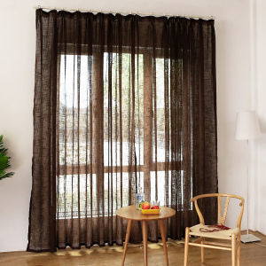 Thickened Gauze Curtains For Living Room Bedroom Light Permeable Not Transparent
