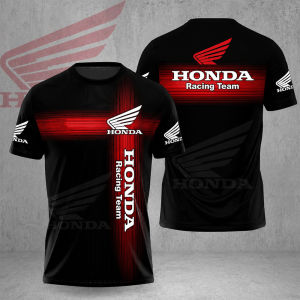 Honda | Áo Thun In Hình Xe Máy 3D Honda Dành Cho Trẻ Em Kiểu Dáng Thể Thao Chất Liệu Polyester Thoáng Khí Tay Ngắn Mặc Được Quanh Năm