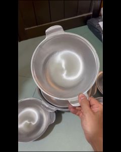 Nồi Gang Nhôm Đúc Bóng Đẹp ĐK (14-16-18-20-22-24-26) Làm Lẩu Kho Nấu Cháo Đa Dụng