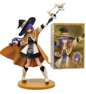Bandai | Roxy Migurdia Action Figure Mushoku Tensei:Jobless Reincarnation Anime Figure PVC Adult Collection Model Doll Two Toy Gifts