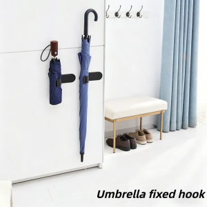 Portable Adhesive Car Umbrella Holder Universal Multifunctional Interior Hook Hanger Storage Organizer Auto Accessories Vehicle