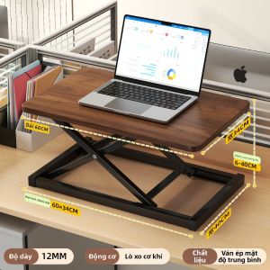 BAIPU | Bàn Làm Việc Điều Chỉnh Chiều Cao cho Trạm Làm Việc Đứng và Đặt Máy Tính