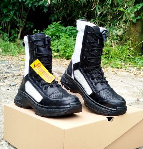 sepatu provost TNI PM ankle boots Rumaos kulit sarangtawon