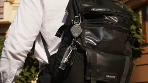 Retractable Carabiner Belt Clip Heavy Duty Retractable Keychain ABS Recoil Belt Key Ring Chain