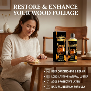 Beeswax Wood Repair Agent Removing Scratches Polishing Restoring Luster Wooden Furniture Maintenance Multi-purpose Wood Care Oil