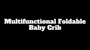 Multifunctional Baby Crib foldable removable portable newborn cradle bed 3-in-1 Multifunctional Baby Crib Adjustable Height Portable Crib with WheelsCrib Splicing Big Bed