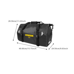 40L 50L 66L 70L 80L 100L Waterproof Motorcycle Seat Bag For Harley Kawasaki Yamaha Honda Suzuki BMW Rear Tail Luggage Dry Bag