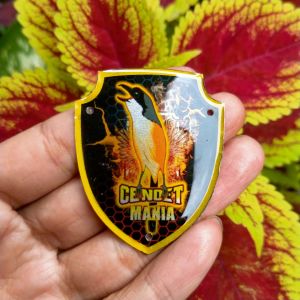 EMBLEM SANGKAR BURUNG PENTET 3D