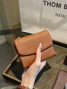 Special-Interest Design Coin Purse Female Fashion Soft Leather Handbag Small Zipper Short Small Wallet Card Holder Key Coin Bag