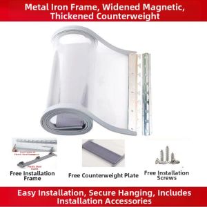 MEISITEKEKE | Temperature Insulation Dust Proof Plastic Door Curtain