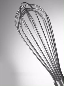 12 Inch Stainless Steel Wire Whisk Egg Beater Mixer for Cooking Baking Kitchen Mixing Stirring Tool