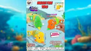 MAINAN ANAK IKAN ikanan LOHAN BERPUTAR / MAINAN IKAN LOHAN BERJALAN lucu AR156 PROMO TERMURAH COD