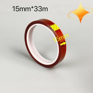 33m Long Gold Finger High Temperature Resistant Tape Polyimide Tape Multi Size Pet Anti Static Lithium Battery Insulation Tape